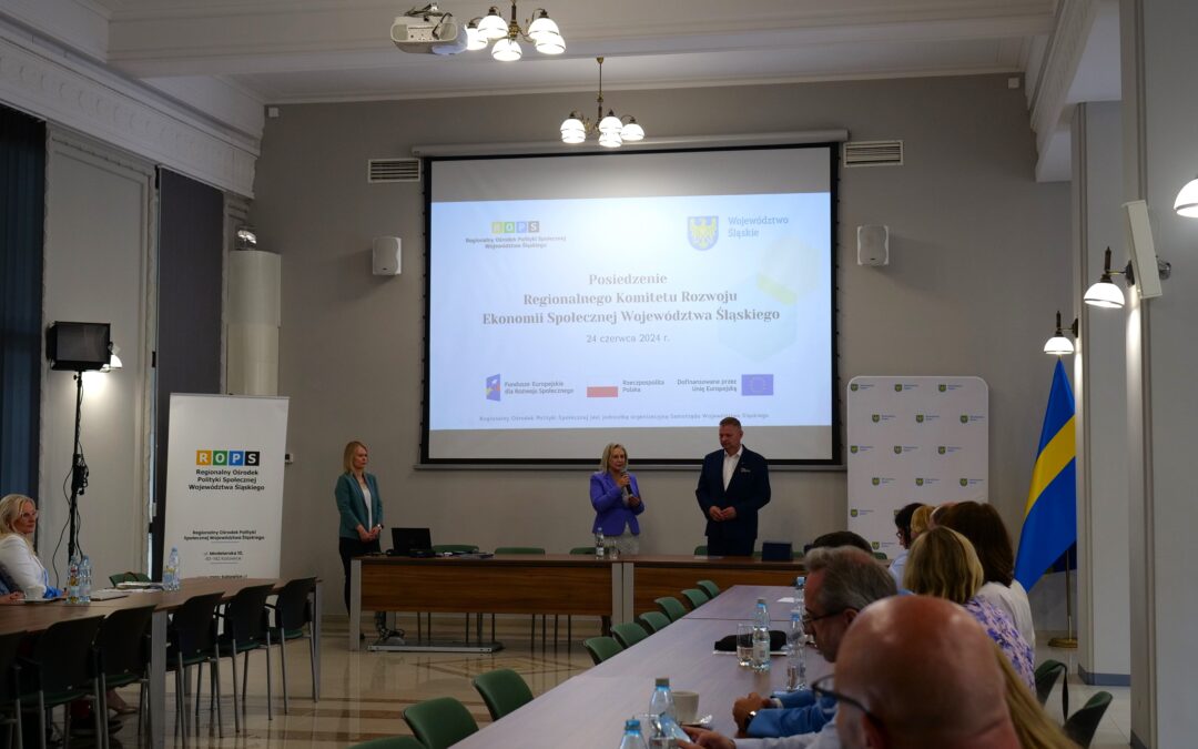 Inauguracyjne posiedzenie Regionalnego Komitetu Rozwoju Ekonomii Społecznej Województwa Śląskiego