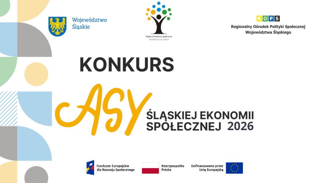 Ogłaszamy konkurs „Asy śląskiej ekonomii społecznej 2026”